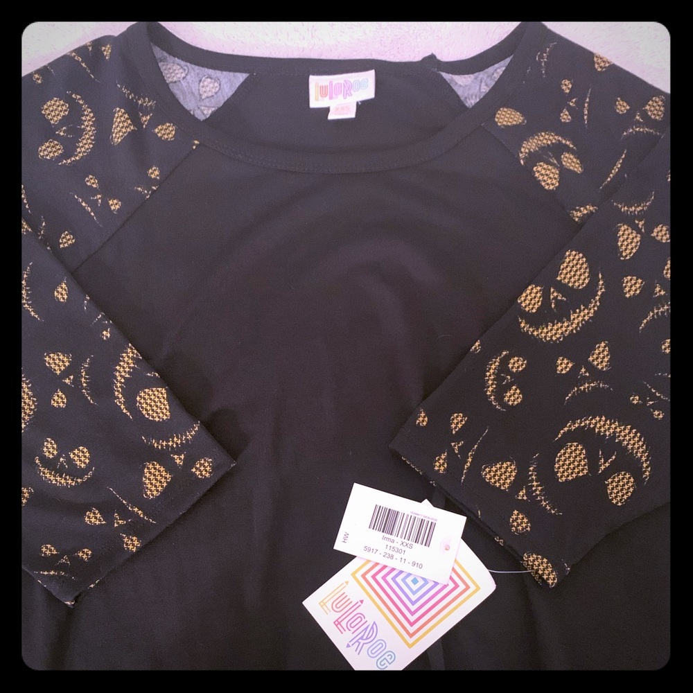 LulaRoe Jack Skellington Irma